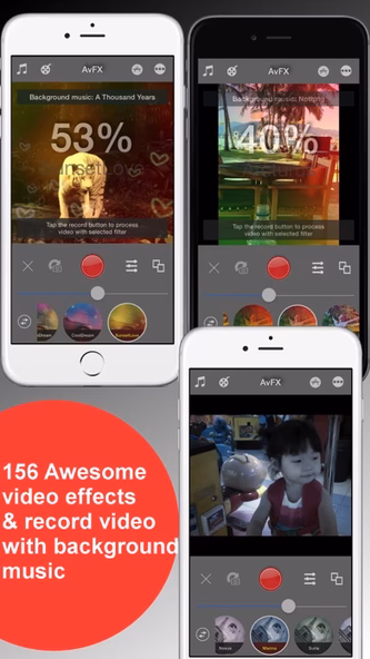 AvFX - awesome video effect, editor & background music edit for Instagram, Facebook, Youtube, Vine Screenshot 1 - AppWisp.com AvFX - awesome video effect, editor & background music edit for Instagram, Facebook, Youtube, Vine Screenshot 1 - AppWisp.com
