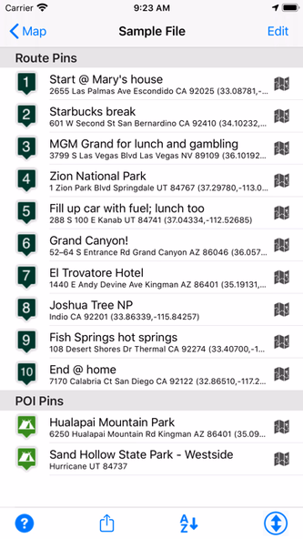 Road Trip Planner Viewer Screenshot 4 - AppWisp.com Road Trip Planner Viewer Screenshot 4 - AppWisp.com