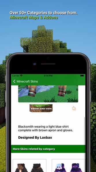 Addons for Minecraft PE - Skin Screenshot 2 - AppWisp.com Addons for Minecraft PE - Skin Screenshot 2 - AppWisp.com
