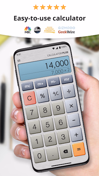 Calculator Plus with History Screenshot 1 - AppWisp.com Calculator Plus with History Screenshot 1 - AppWisp.com