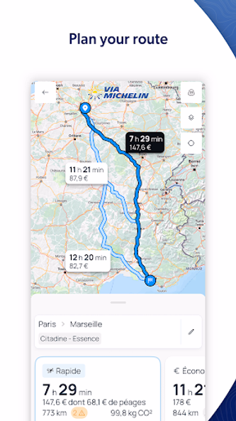 ViaMichelin GPS, Maps, Traffic Screenshot 2 - AppWisp.com ViaMichelin GPS, Maps, Traffic Screenshot 2 - AppWisp.com