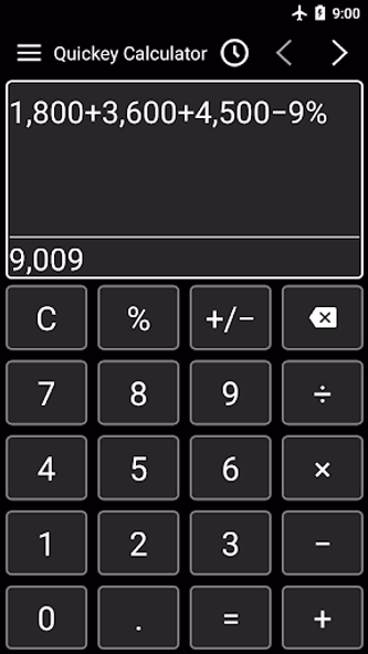 Calculator Screenshot 2 - AppWisp.com Calculator Screenshot 2 - AppWisp.com