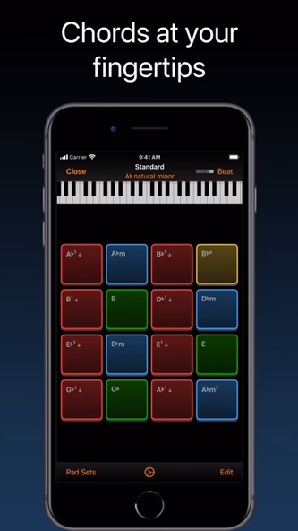 ChordPadX Screenshot 1 - AppWisp.com ChordPadX Screenshot 1 - AppWisp.com