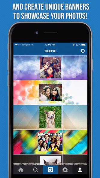 Tile Pic - Photo Banner Editor Screenshot 2 - AppWisp.com Tile Pic - Photo Banner Editor Screenshot 2 - AppWisp.com
