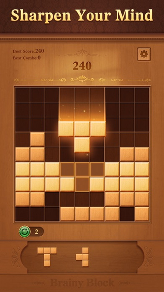 Brainy Block - Wood Puzzle Screenshot 1 - AppWisp.com Brainy Block - Wood Puzzle Screenshot 1 - AppWisp.com