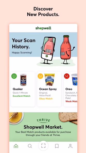 ShopWell - Better Food Choices Screenshot 1 - AppWisp.com ShopWell - Better Food Choices Screenshot 1 - AppWisp.com