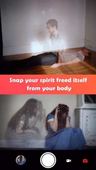 Ghost Lens AR Fun Movie Maker Screenshot 1 - AppWisp.com
