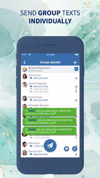 Group Text | Fast Messaging Screenshot 1 - AppWisp.com Group Text | Fast Messaging Screenshot 1 - AppWisp.com