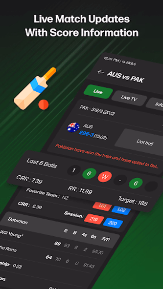 CricBox Fast Cricket Live Line Screenshot 3 - AppWisp.com CricBox Fast Cricket Live Line Screenshot 3 - AppWisp.com