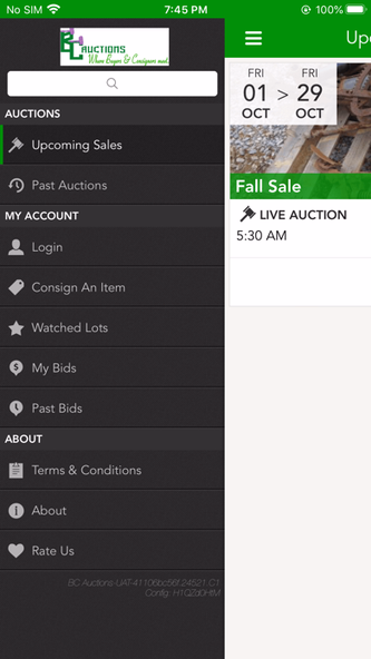 BC Auctions Screenshot 4 - AppWisp.com BC Auctions Screenshot 4 - AppWisp.com