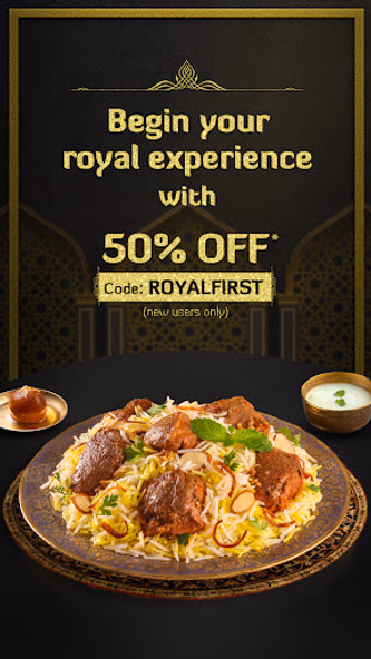 Behrouz Biryani - Order Online Screenshot 1 - AppWisp.com Behrouz Biryani - Order Online Screenshot 1 - AppWisp.com
