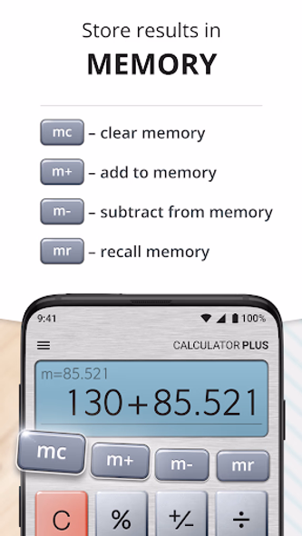 Calculator Plus with History Screenshot 4 - AppWisp.com Calculator Plus with History Screenshot 4 - AppWisp.com