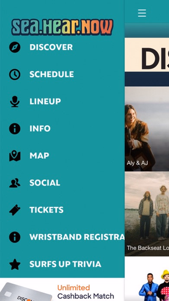 Sea.Hear.Now Festival Screenshot 3 - AppWisp.com