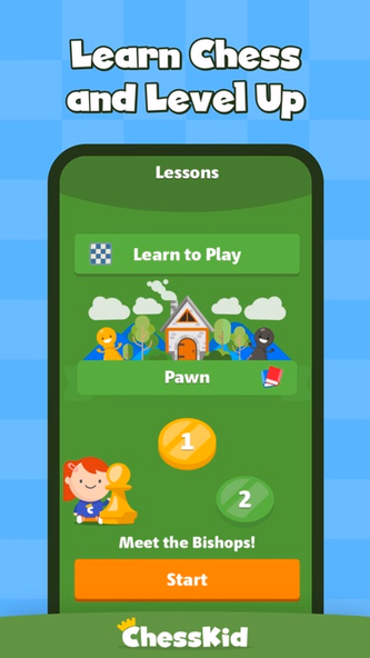Chess for Kids - Play & Learn Screenshot 1 - AppWisp.com Chess for Kids - Play & Learn Screenshot 1 - AppWisp.com