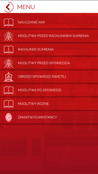 Rachunek Sumienia † Screenshot 2 - AppWisp.com Rachunek Sumienia † Screenshot 2 - AppWisp.com