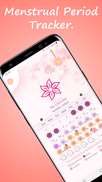 Period Calendar Tracker Screenshot 1 - AppWisp.com Period Calendar Tracker Screenshot 1 - AppWisp.com