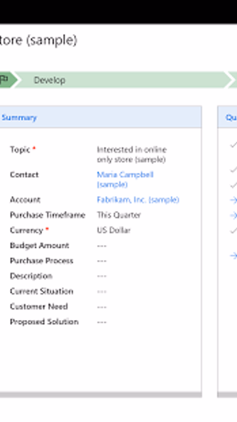 Dynamics 365 for Tablets Screenshot 3 - AppWisp.com Dynamics 365 for Tablets Screenshot 3 - AppWisp.com