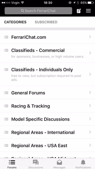 FerrariChat.com Screenshot 1 - AppWisp.com FerrariChat.com Screenshot 1 - AppWisp.com
