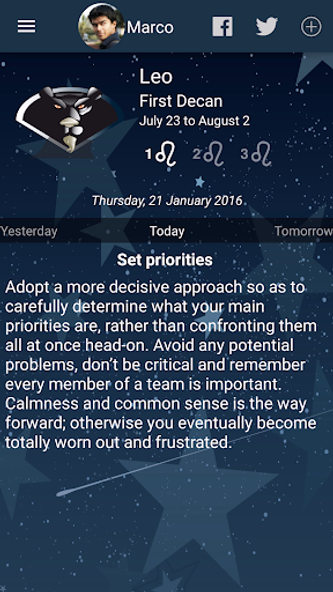 My Horoscope Screenshot 1 - AppWisp.com My Horoscope Screenshot 1 - AppWisp.com
