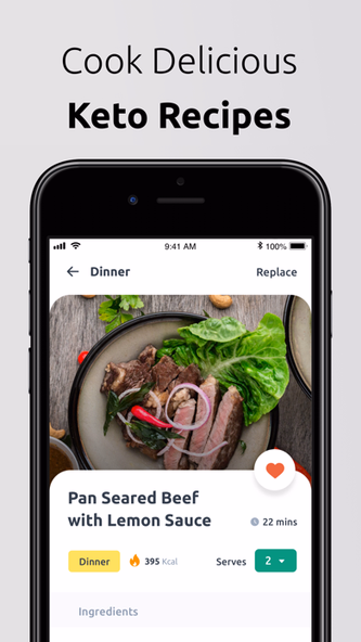 Keto Diet App - Macro Tracker Screenshot 2 - AppWisp.com Keto Diet App - Macro Tracker Screenshot 2 - AppWisp.com