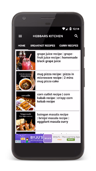 Hebbars kitchen Screenshot 2 - AppWisp.com Hebbars kitchen Screenshot 2 - AppWisp.com