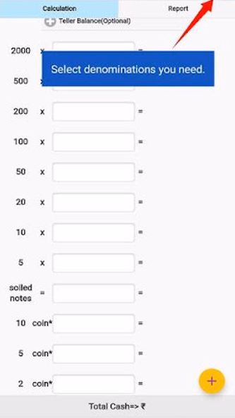 Cash Tally Screenshot 1 - AppWisp.com Cash Tally Screenshot 1 - AppWisp.com