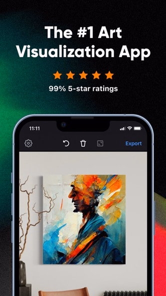 Smartist: Artwork Preview App Screenshot 1 - AppWisp.com Smartist: Artwork Preview App Screenshot 1 - AppWisp.com