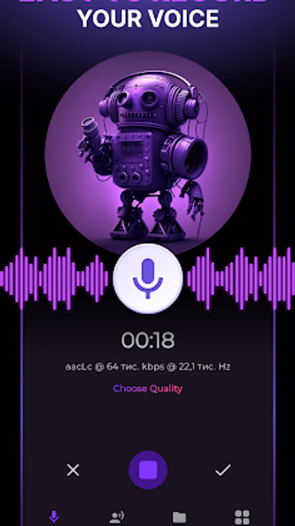 Voice.AI - Voice Changer Screenshot 2 - AppWisp.com Voice.AI - Voice Changer Screenshot 2 - AppWisp.com