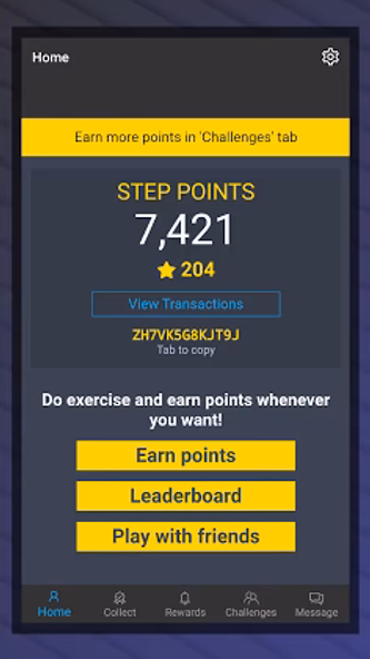 step2coin Screenshot 1 - AppWisp.com step2coin Screenshot 1 - AppWisp.com