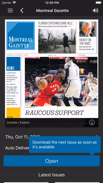 Montreal Gazette ePaper Screenshot 2 - AppWisp.com Montreal Gazette ePaper Screenshot 2 - AppWisp.com