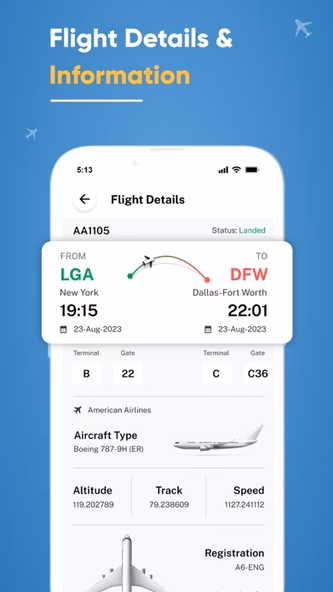 Flight Tracker, Flight Radar Screenshot 3 - AppWisp.com Flight Tracker, Flight Radar Screenshot 3 - AppWisp.com