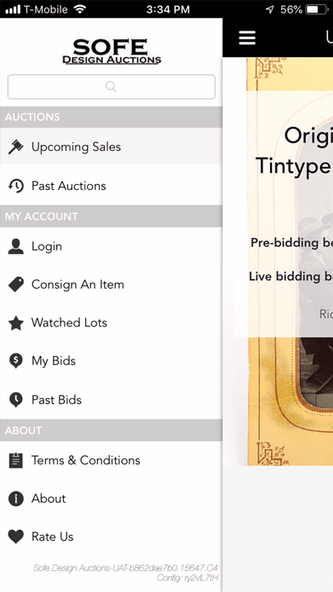 Sofe Design Auctions Screenshot 2 - AppWisp.com Sofe Design Auctions Screenshot 2 - AppWisp.com