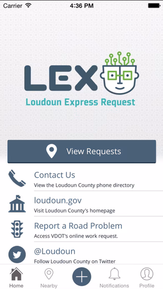LEx - Loudoun Express Request Screenshot 1 - AppWisp.com LEx - Loudoun Express Request Screenshot 1 - AppWisp.com