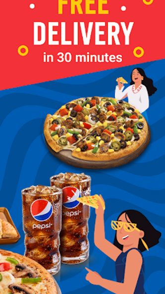 Domino's Pizza - Food Delivery Screenshot 1 - AppWisp.com Domino's Pizza - Food Delivery Screenshot 1 - AppWisp.com