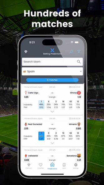 X Betting Predictions Screenshot 2 - AppWisp.com X Betting Predictions Screenshot 2 - AppWisp.com