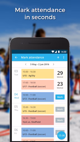 Sportlyzer Coach Diary Screenshot 3 - AppWisp.com Sportlyzer Coach Diary Screenshot 3 - AppWisp.com
