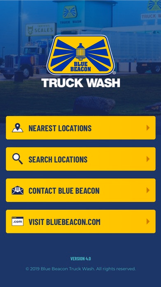 Blue Beacon Truck Wash Screenshot 1 - AppWisp.com Blue Beacon Truck Wash Screenshot 1 - AppWisp.com