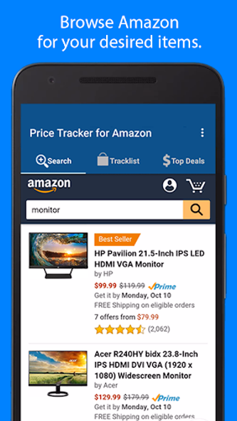Price Tracker for Amazon Screenshot 1 - AppWisp.com Price Tracker for Amazon Screenshot 1 - AppWisp.com