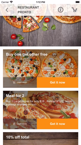 FoodBooking Screenshot 3 - AppWisp.com FoodBooking Screenshot 3 - AppWisp.com