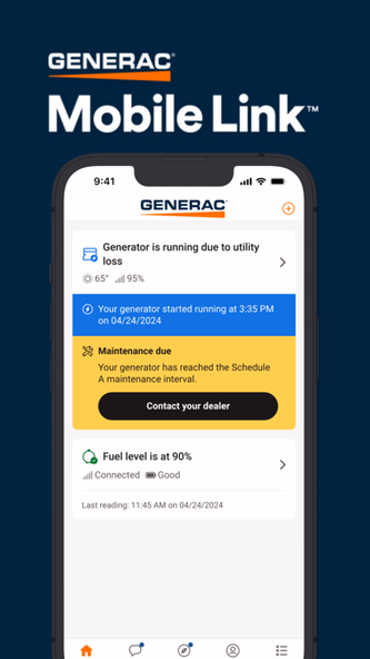 Mobile Link for Generators Screenshot 1 - AppWisp.com Mobile Link for Generators Screenshot 1 - AppWisp.com