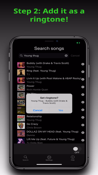 iRingtone: Ringtone for iPhone Screenshot 3 - AppWisp.com iRingtone: Ringtone for iPhone Screenshot 3 - AppWisp.com