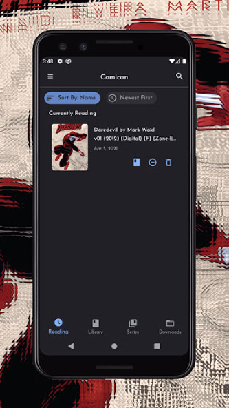 Comican : Comic book reader Screenshot 1 - AppWisp.com Comican : Comic book reader Screenshot 1 - AppWisp.com