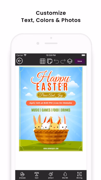 FEAST - Festival Poster Maker Screenshot 3 - AppWisp.com FEAST - Festival Poster Maker Screenshot 3 - AppWisp.com
