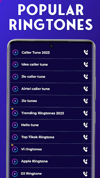 Set Caller Tune Ringtones 2024 Screenshot 1 - AppWisp.com Set Caller Tune Ringtones 2024 Screenshot 1 - AppWisp.com