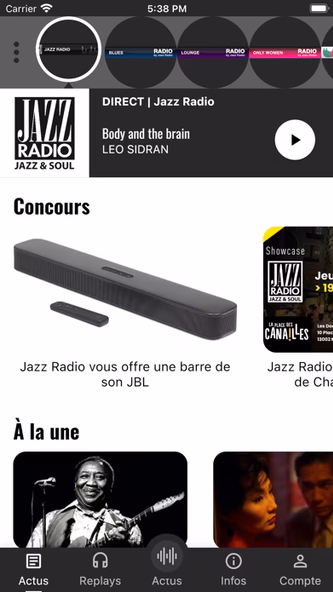 Jazz Radio Screenshot 2 - AppWisp.com Jazz Radio Screenshot 2 - AppWisp.com