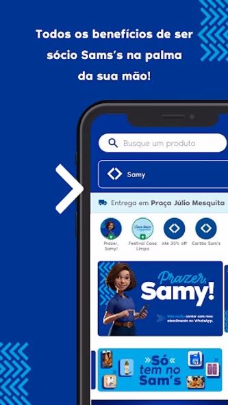 Sam's Club Brasil Screenshot 1 - AppWisp.com Sam's Club Brasil Screenshot 1 - AppWisp.com