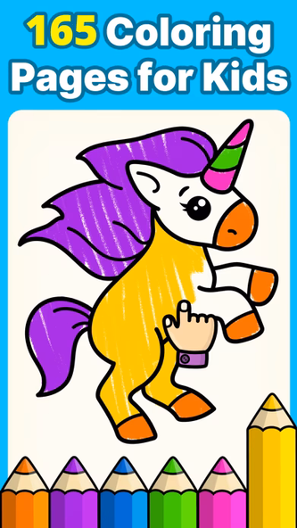 Baby coloring book for kids 2+ Screenshot 1 - AppWisp.com Baby coloring book for kids 2+ Screenshot 1 - AppWisp.com