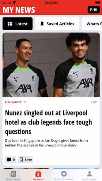 Liverpool Echo Screenshot 2 - AppWisp.com Liverpool Echo Screenshot 2 - AppWisp.com