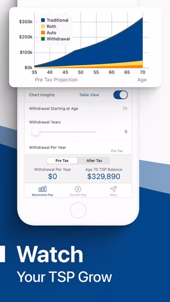Military Money: Pay & Pension Screenshot 4 - AppWisp.com Military Money: Pay & Pension Screenshot 4 - AppWisp.com