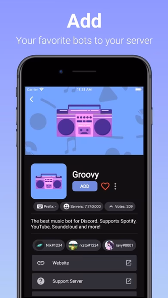 Bots for Discord Screenshot 2 - AppWisp.com Bots for Discord Screenshot 2 - AppWisp.com